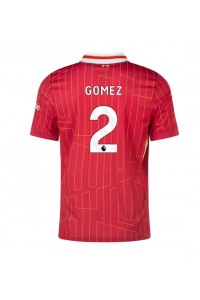 Fotbalové Dres Liverpool Joe Gomez #2 Domácí Oblečení 2024-25 Krátký Rukáv